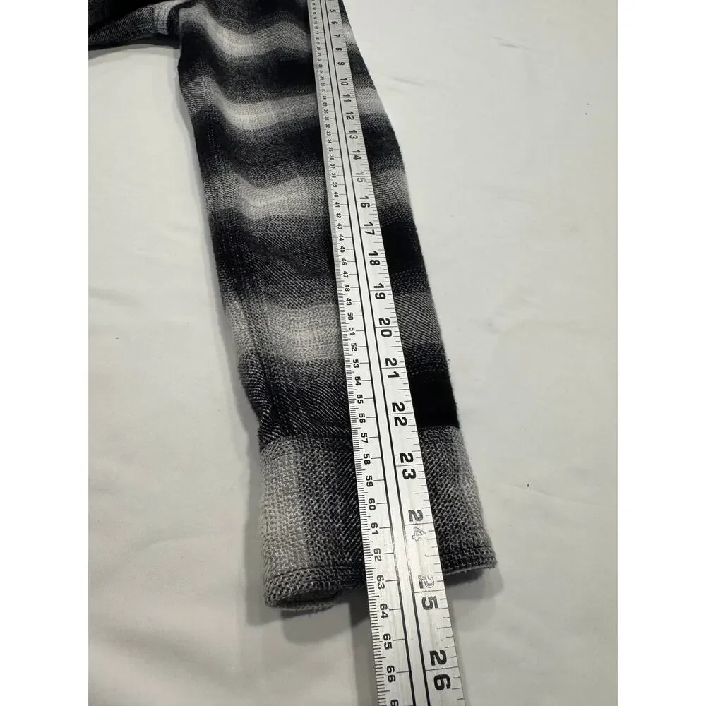 Banana Republic Heavyweight Flannel Shirt M Button Up‎ Standard Fit Long Sleeve